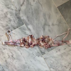PINK Lace Underwire Bralette